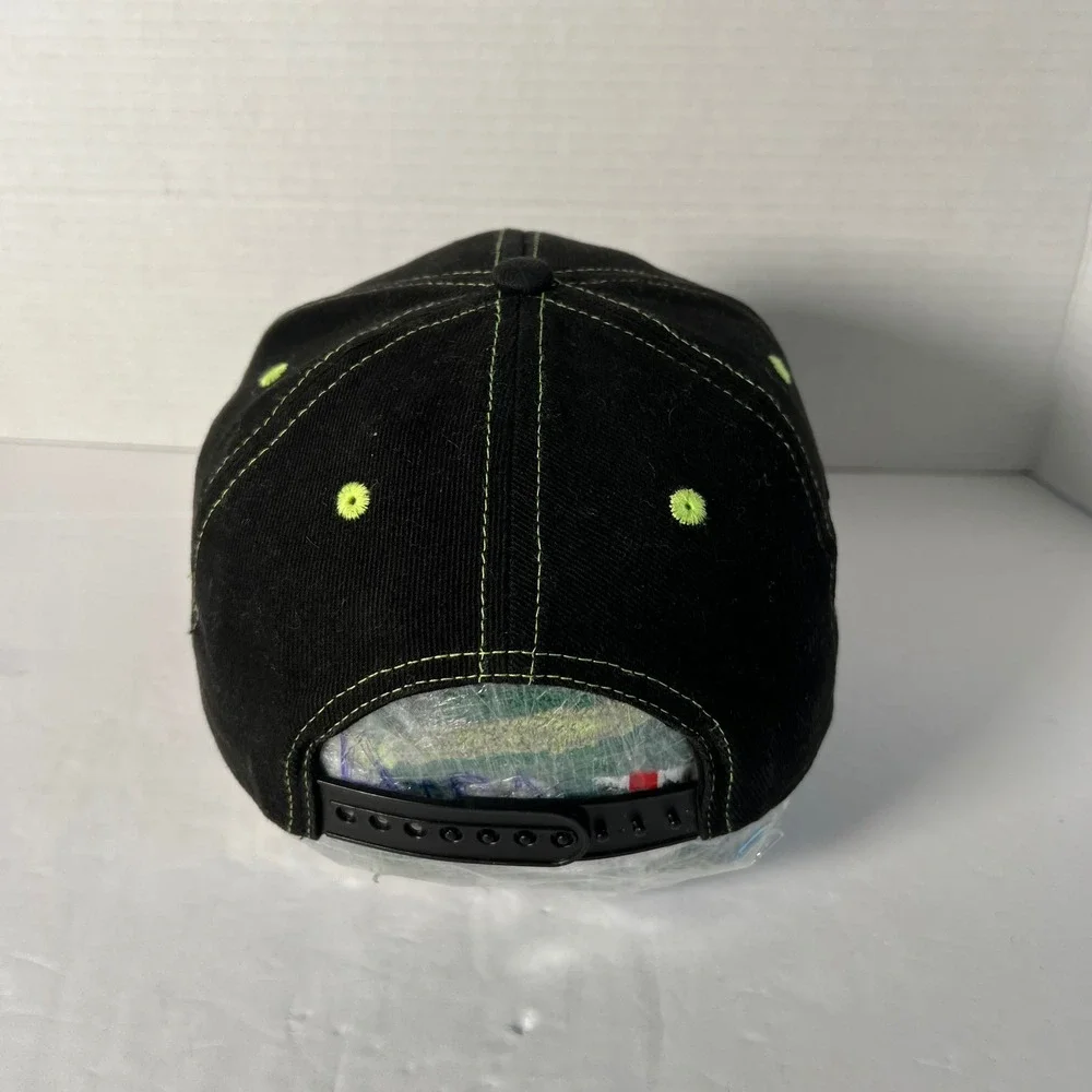 Duo Monster Energy TRD Maxxis Racing Snapback Hat Black Neon Green‎ PBS